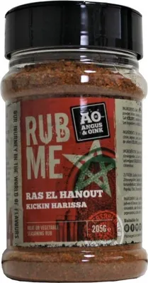 Obrázek produktu pro BBQ koření Rub Me Harissa 205g Angus&Oink