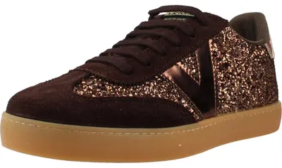 Productafbeelding van Victoria Damenschuhe Schnürschuhe Sportive Braun Freizeit