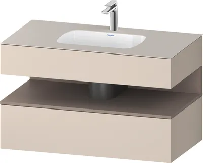 Produktbild von DURAVIT QA4786043830010 QTG EWT KWTU 1000 Wß Hgl. Be