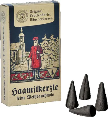 Produktbild von Crottendorfer Räucherkerzen - Nostalgie Edition - Haamitkerzle von Crottendorfer