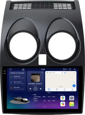 Zdjęcie produktu dla Radio samochodowe Android do Nissan Qashqai J10 2007-2013 Wireless CarPlay Android Auto GPS Navi 2K 128GB 9 cali 4G LTE BT Sterowanie Kierownicą