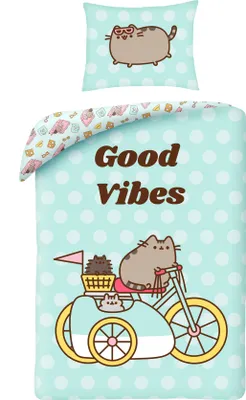 Produktbild von Baumwollbettwäsche 140x200 Pusheen Katze