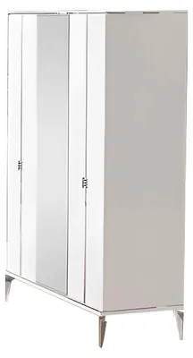 Produktbild von Kleiderschrank Schrank Holzschrank Kinderschrank Kinderzimmer Weiß Schränke