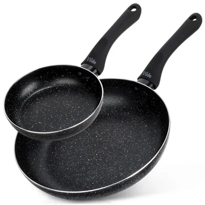Immagine prodotto di Vilde | Padelle 2 pz. - Ø 16/26 cm - Alluminio - Antiaderenti - Induzione - SIMPLE HOME