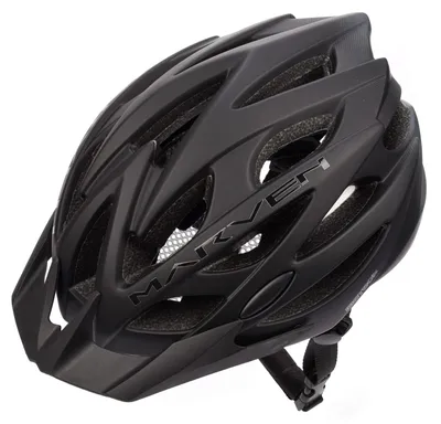 Produktbild von meteor Marven Fahrradhelm Herren Damen Kinder-Helm MTB rollerhelm L 58-61 Schwarzgrau