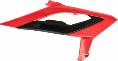 Produktbild von POLISPORT Kühlerseitenteile rot/schwarz für Beta RR