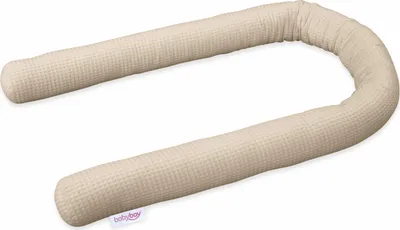 Produktbild von babybay Nestchenschlange Waffelpiqué 180 cm passend für alle Modelle, sand