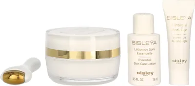 Produktbild von Sisley Sisleya L'Integral Anti-Age Eye & Lip Con. Cr. Set Discovery Program - Eye and Lip Contour Cream 15ml/Skin Care Lotion 15ml/Anti-Age 4ml/Massage Tool 34 ml