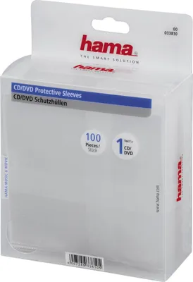Image de Hama Pochettes de protection pour CD/DVD