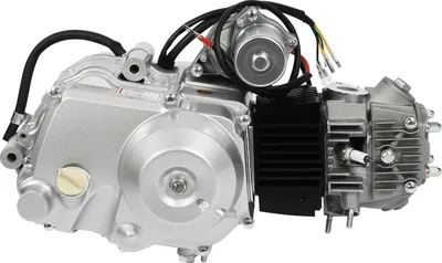 Immagine prodotto di Motore per ATV, 125 cc, avviamento elettrico, argento