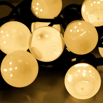 Immagine prodotto di Catena luminosa Rebel per esterni 50 LED bianco caldo IP44 6m