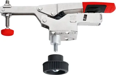 Image de Bessey Pince de serrage à bielle avec plaque de base horizontale avec kit d'accessoires - STC-IHH25-T20