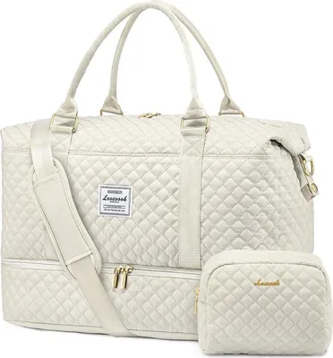 Produktbild von Sporttasche Damen Reisetasche Groß mit Schuhfach & Nassfach wasserdicht_HANDGEPÄCK_Tasche