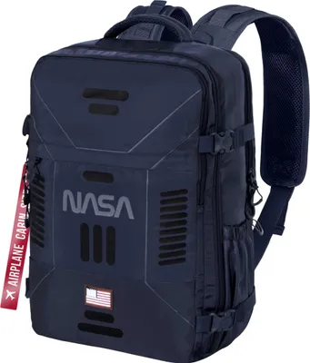 Zdjęcie produktu dla Plecak Kabinowy Miejski Podróżny NASA Ciemnoniebieski Merkury 25x40x20 cm