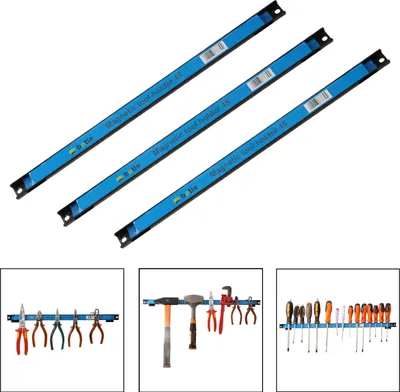 Obrázok produktu pre 3 x Magnetická lišta na náradie 45 cm držiak magnetu garáž silný