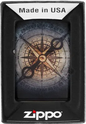 Produktbild von ZIPPO COMPASS GHOST 48562 Feuerzeug