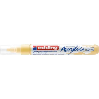 Image de EDDING Acrylic Marker 5100 mittel pastellgelb