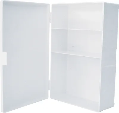 Produktbild von Medizinschrank aus Kunststoff Weiss mit einer Tür zur Wandmontage