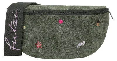 Produktbild von Fritzi aus Preußen Umhängetasche Bum Bag Limited Embro Bloom Jungly dunkelgrün