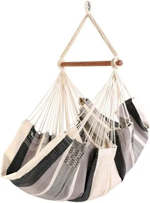 Imagen del producto de Silecomplaza: Silla colgante, hamaca, modelo Jacaranda, fabricada con 100% algodón