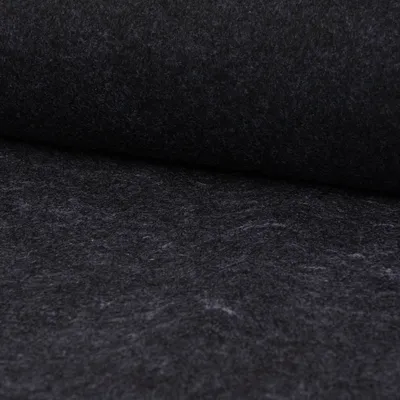 Produktbild von Kreativstoff Meterware Filz Stärke uni anthrazit meliert 1,5mm 90cm