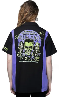 Produktbild von Killstar X Vince Ray Bowling Hemd - Kon-Tiki L