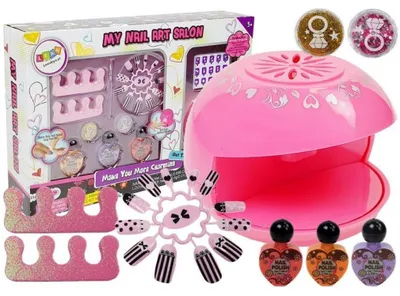 Produktbild von Leantoys Nagelmodellage-Set Glitter-Trockner