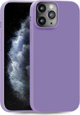 Produktbild von Hülle für Apple iPhone 11 Pro Max - Handyhülle Cover aus Silikon in Dunkellila