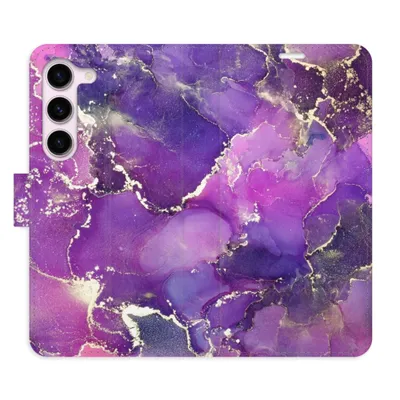 Obrázek produktu pro Flipové pouzdro iSaprio - Purple Marble pro Samsung Galaxy S23 5G