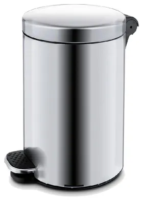 Produktbild von Pedal-Abfalleimer, 20 L, satiniert