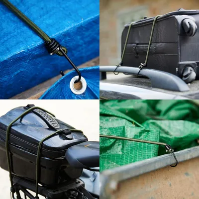 Produktbild von Schnellbinder mit Haken - elastisch und multifunktional - 10 Stück