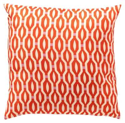 Produktbild von Textino Outdoor Kissenbezug Geometric Rocket 45x45 cm Rot