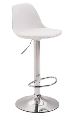 Produktbild von Barhocker HLO-CP24 Kunstleder  weiß