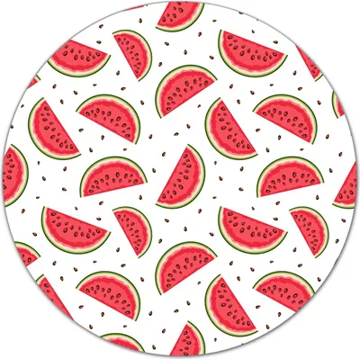 Produktbild von Glas-Herdabdeckplatte Glaskeramikkochfeld-Abdeckung Schneideplatten - 40 cm - Wassermelonenscheibe