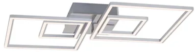 Immagine prodotto di Lampada da soffitto a LED dimmerabile con funzione memoria 45 W argento metallo-plastica Briloner