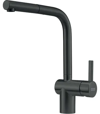 Image de Mitigeur évier avec douchette noir - Franke - 552646 - atlas neo