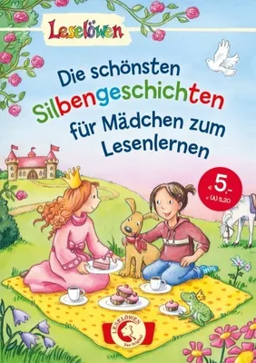 Produktbild von Leselöwen - Das Original: Die schönsten Silbengeschichten für Mädchen zum Lesenlernen