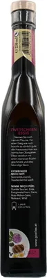 Image de Vinaigre de prunes (250 ml). Vinaigre aromatisé aux fruits (bouteille de 250 ml)