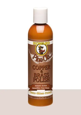 Produktbild von Howard Pine-Ola Copper & Brass Polish Messing- und Kupferpolitur – Metallreinigungspaste 236 ml