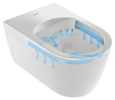 Produktbild von Duravit Dusch-WC Pro, SensoWash, 378x575x405, TS, Rimless, wandhängend, weiß, 1 Stk.