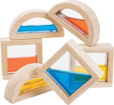 Produktbild von PlanToys Holzspielzeug Wasser-Blöcke