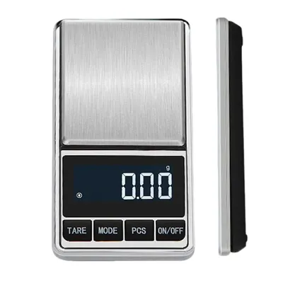 Produktbild von Präzisionswaagen, Mini-Taschenwaage 500g x 0,01g Tragbar Elektronische Gewicht Schmuck Waage Digitale Präzisions-Grammwaage, Für Schmuck, Küche