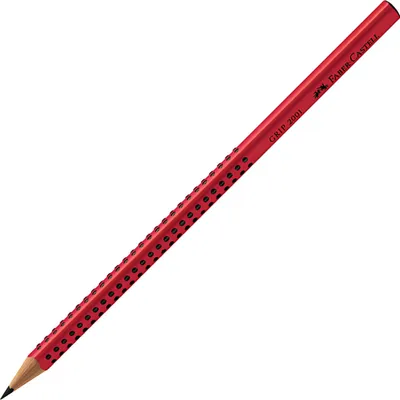 Produktbild von Faber-Castell Bleistift Grip 2001,Härtegrad B, Farbe rot