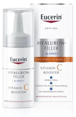 Image de Eucerin Anti-Age Hyaluron-Filler Vitamin C Booster, ampoules de 8 ml