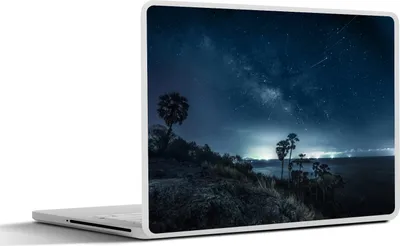 Produktbild von MuchoWow® Laptop Aufkleber Sticker Cover Sternenhimmel - Meer - Tropisch - Jungen - Mädchen - Kinder 40x30 cm - Laptop Dekoration - Selbstklebend