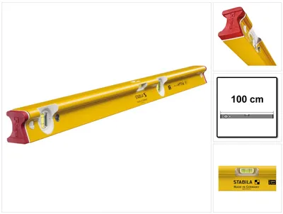 Obrázok produktu pre Stabila Type R 300 18373 Alu spirit level 100 cm 0.5 mm/m