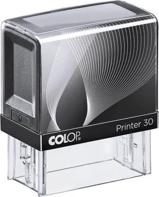 Obrázok produktu pre Colop Printer 30, Tradičné, poštová známka, Plast, 18 x 47 mm, Čierna, Plast