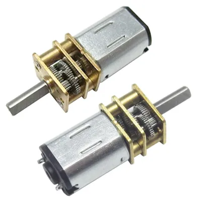N20 DC Getriebemotor 6V 800 U/min Wellenlänge 10 mm 2 St.