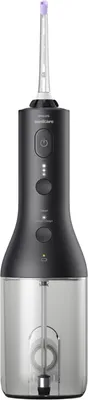 Zdjęcie produktu dla Philips Power Flosser 3000 Sonicare HX3806/31 Irygator do zbw, Biay, 1 min, 0,25 l, Bateria, Wbudowany