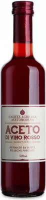 Produktbild von Rotweinessig, im Holzfass gereift, 500 ml, Società Agricola AcetoModena